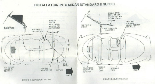 Installation diagram (later speaker)